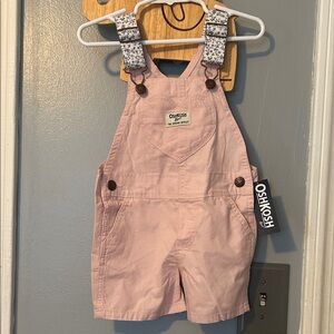 NWT OshKosh B'gosh Light Pink Overalls